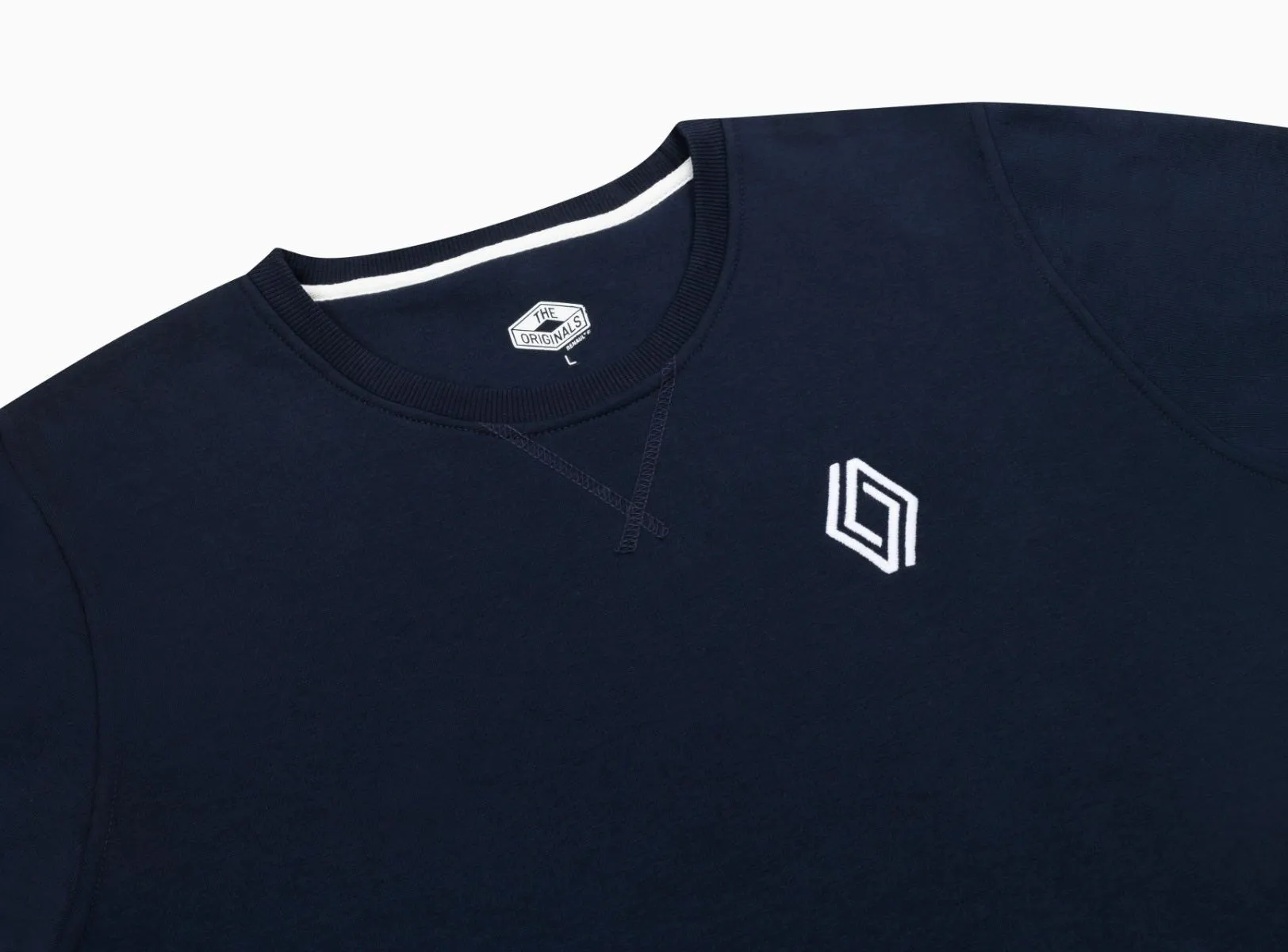 로장주 맨투맨 티셔츠 네이비