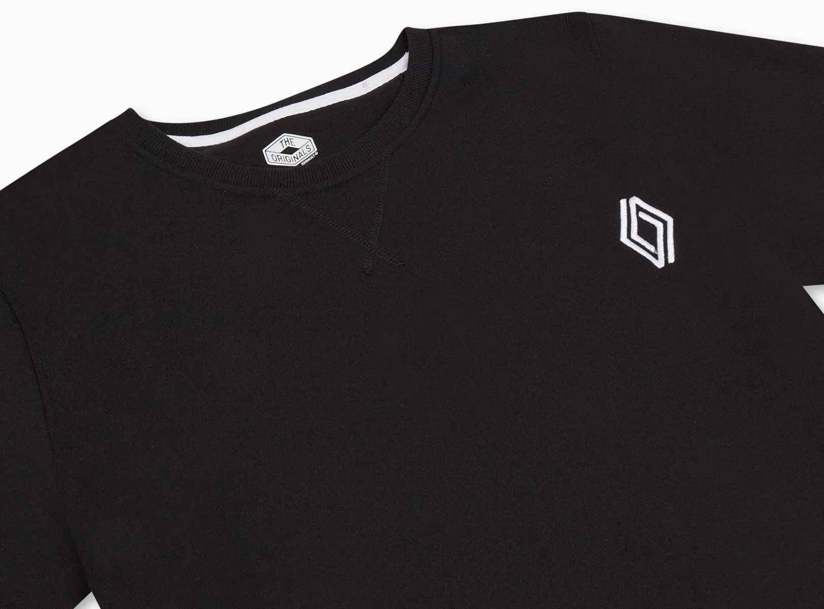 로장주 맨투맨 티셔츠 블랙