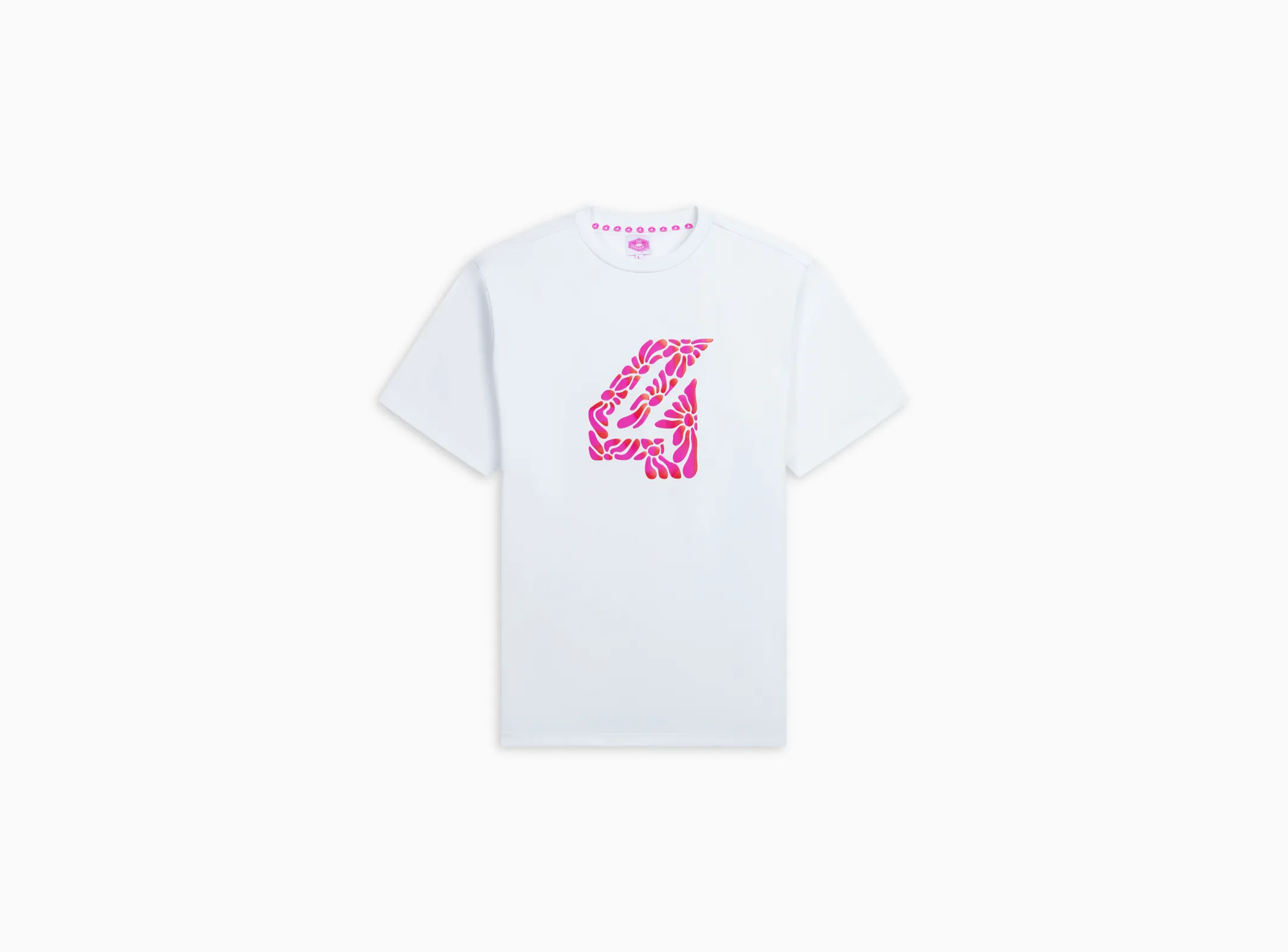 르노 4 플라워 파워 티셔츠 (화이트)
