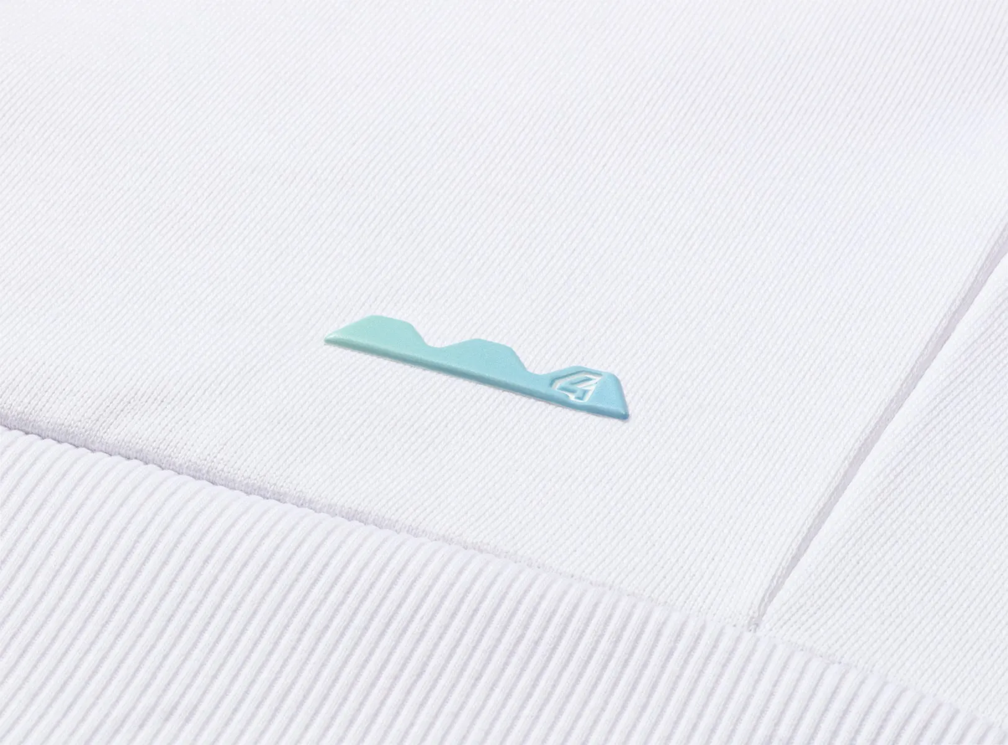 르노 4 플라워 파워 롱후드 (화이트)