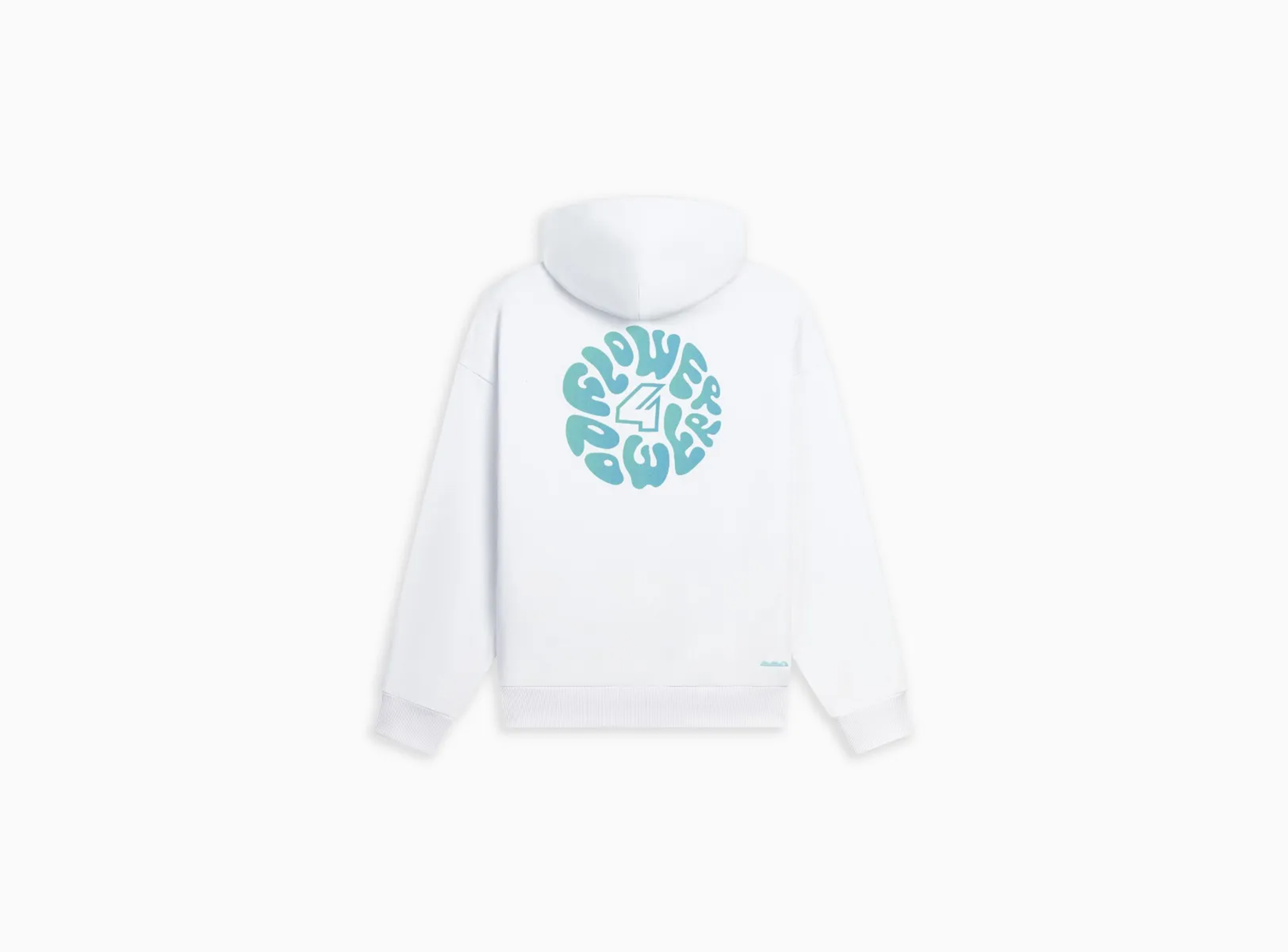 르노 4 플라워 파워 롱후드 (화이트)