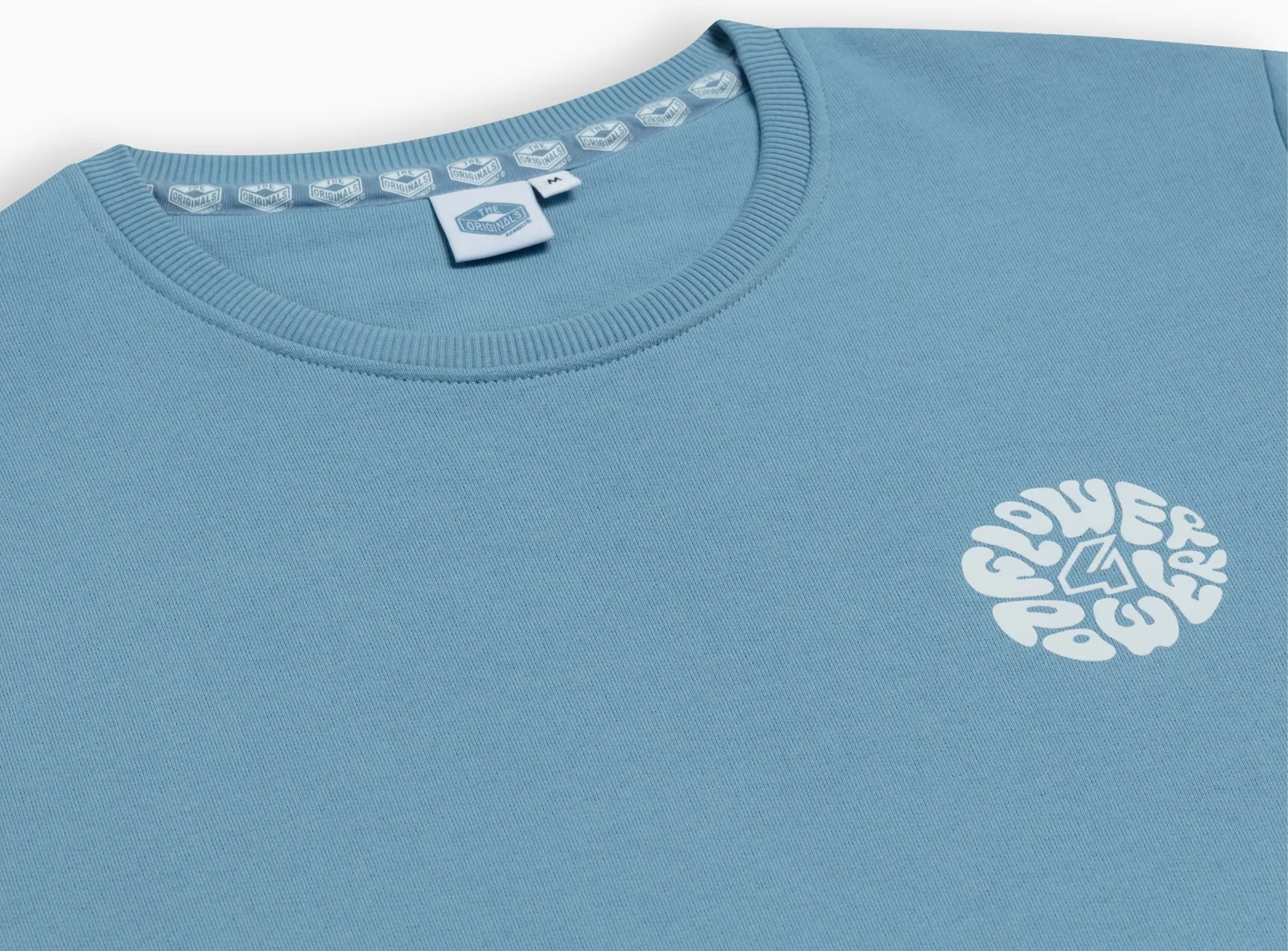 르노 4 플라워 파워 스웨트 셔츠 (블루)