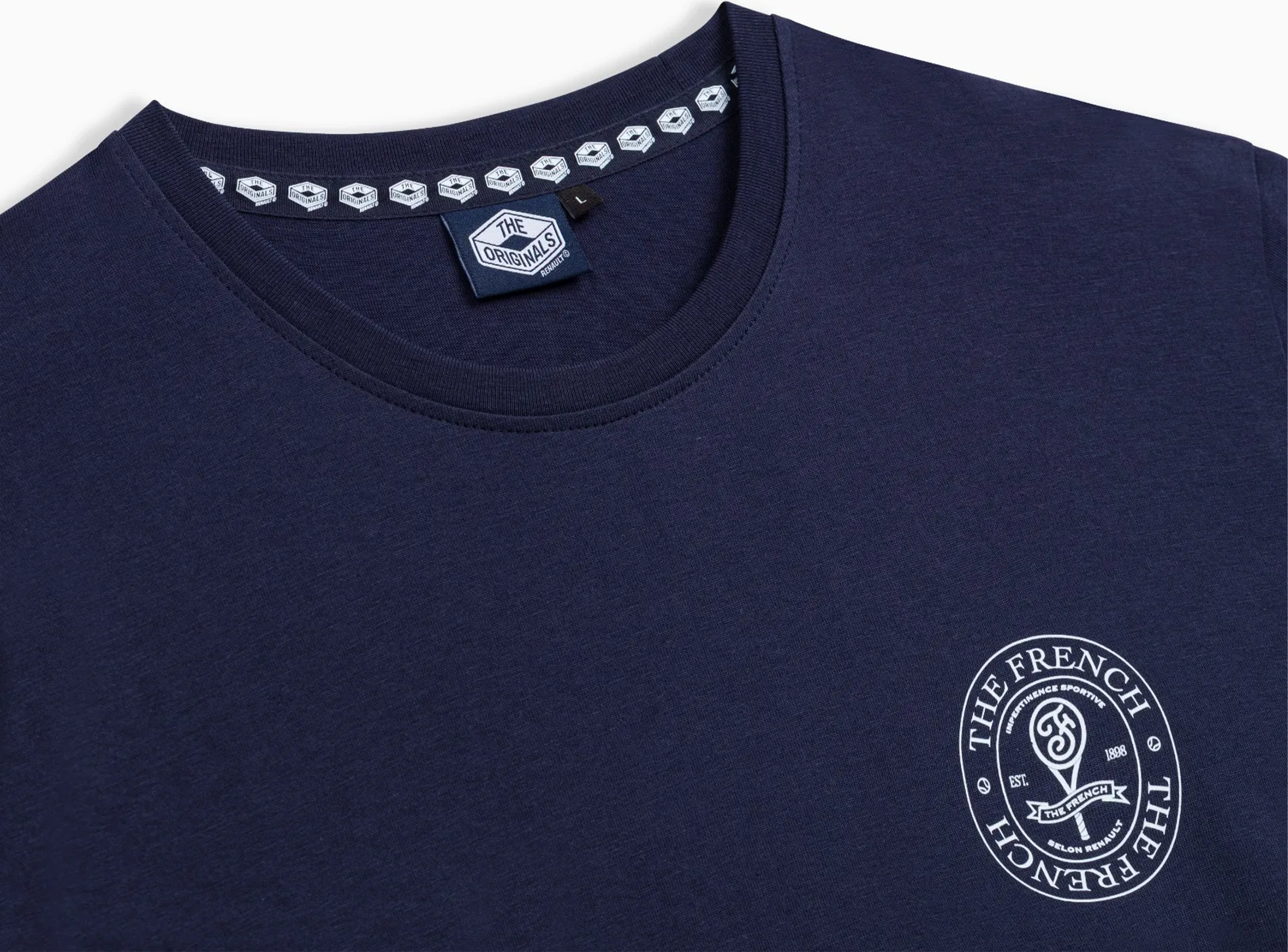 르노 테니스 2025 더 프렌치 티셔츠 블루