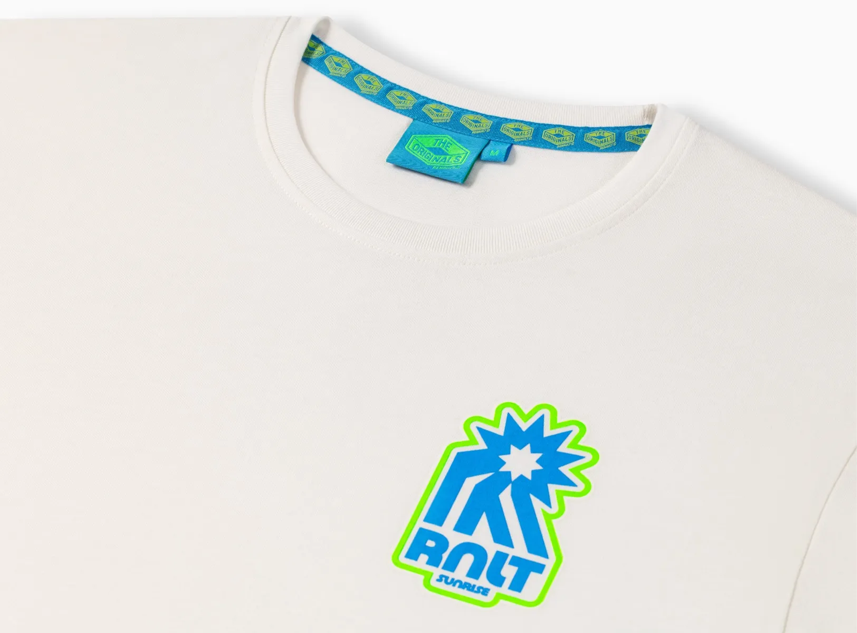 RNLT 2.0 티셔츠 플라워 화이트