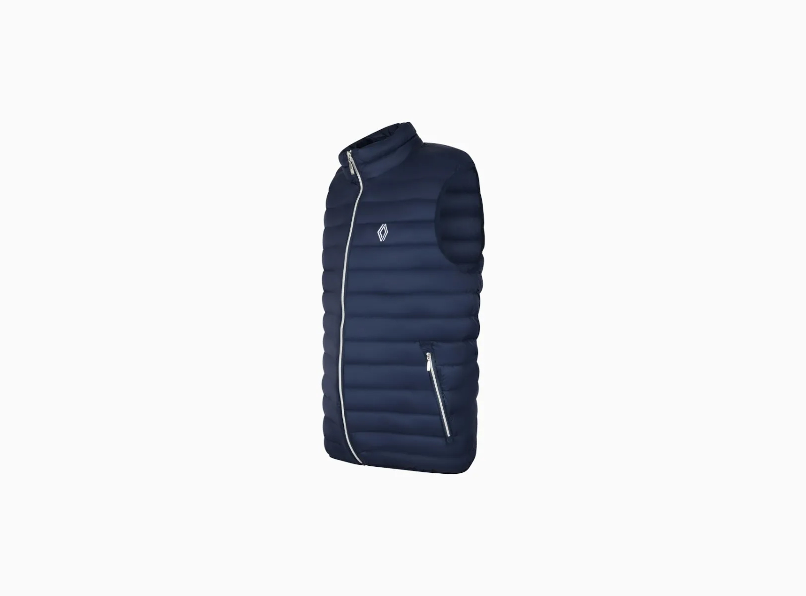 로장주 패딩 조끼 네이비