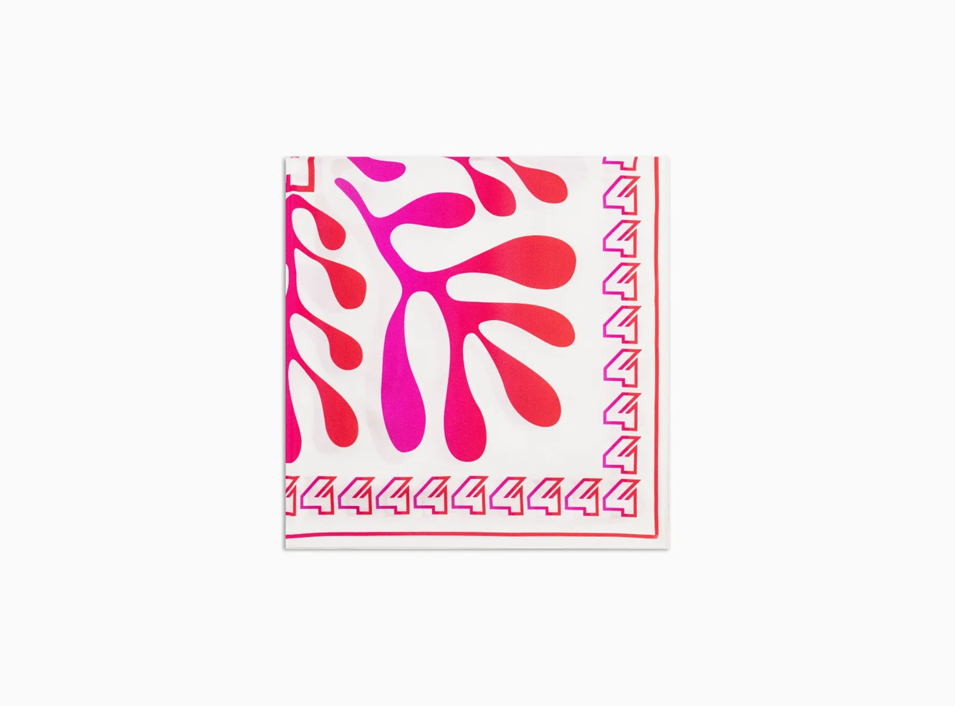 르노 4 플라워 파워 실크 스카프