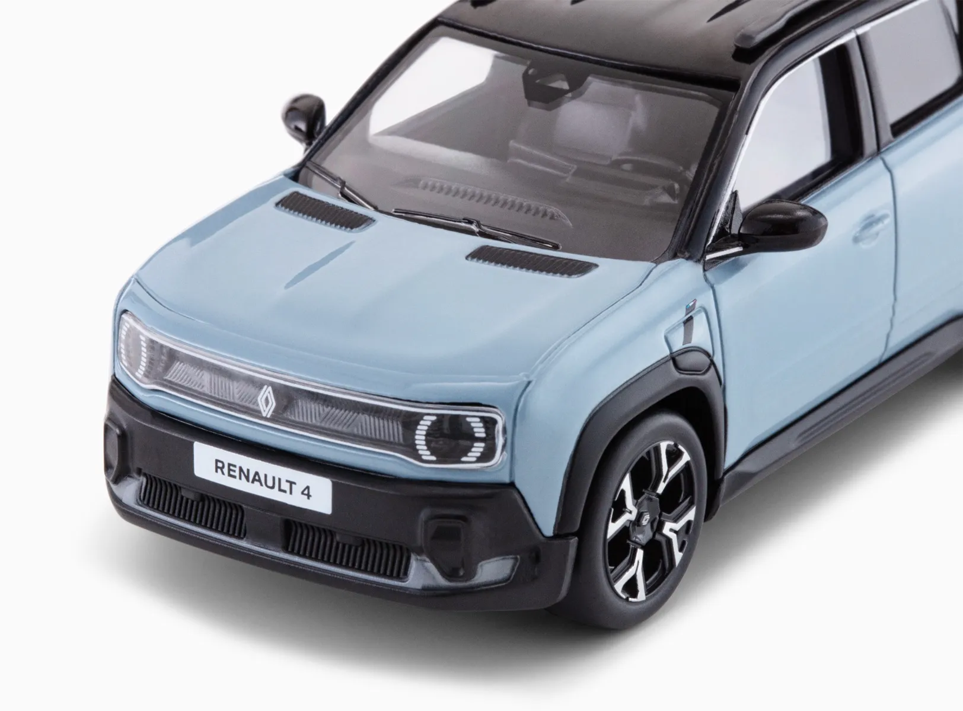 르노 4 이테크 테크노 스카이 블루 (1:43) 미니어처