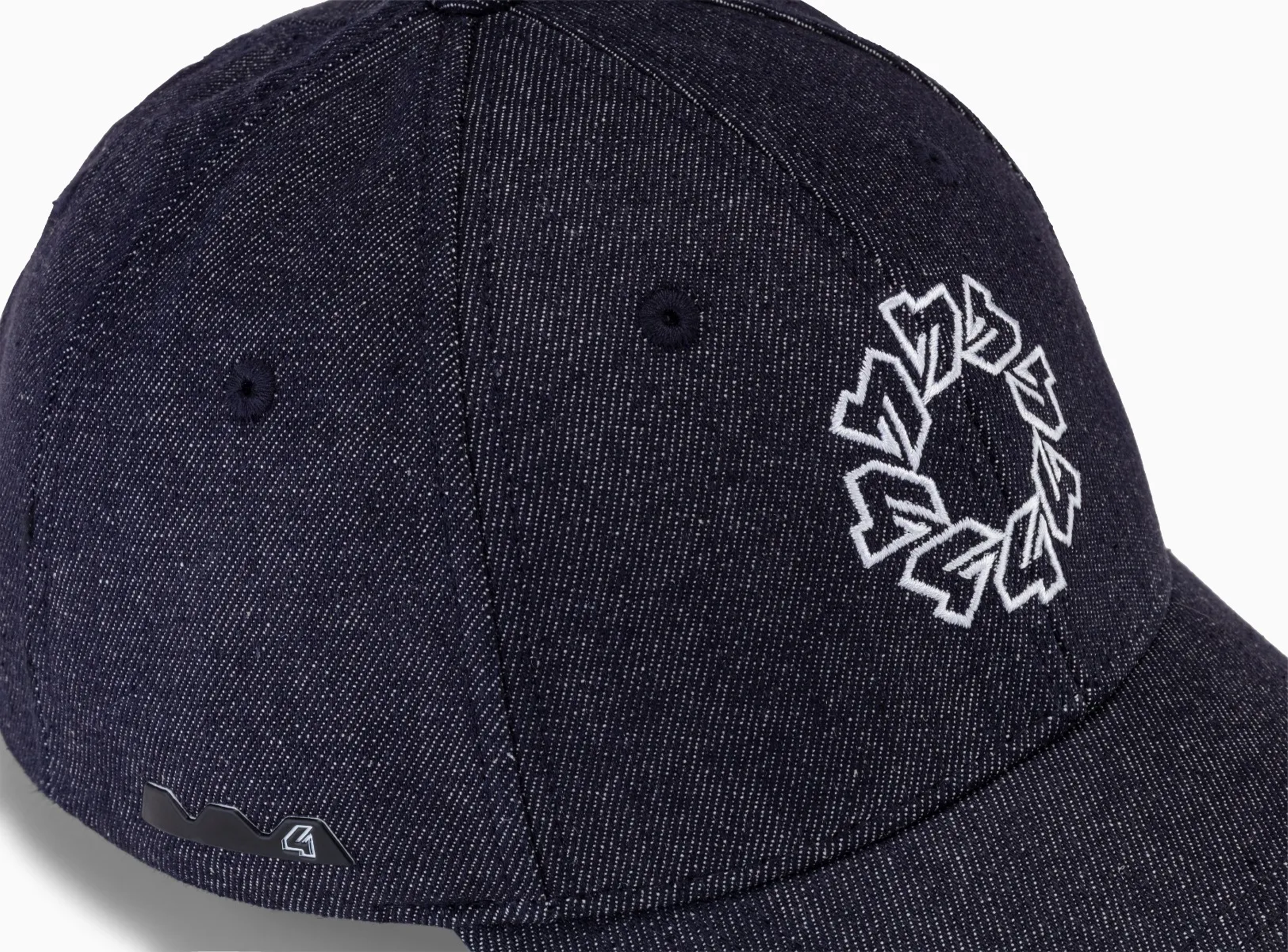 [R4] 플라워 파워 모자 (데님)