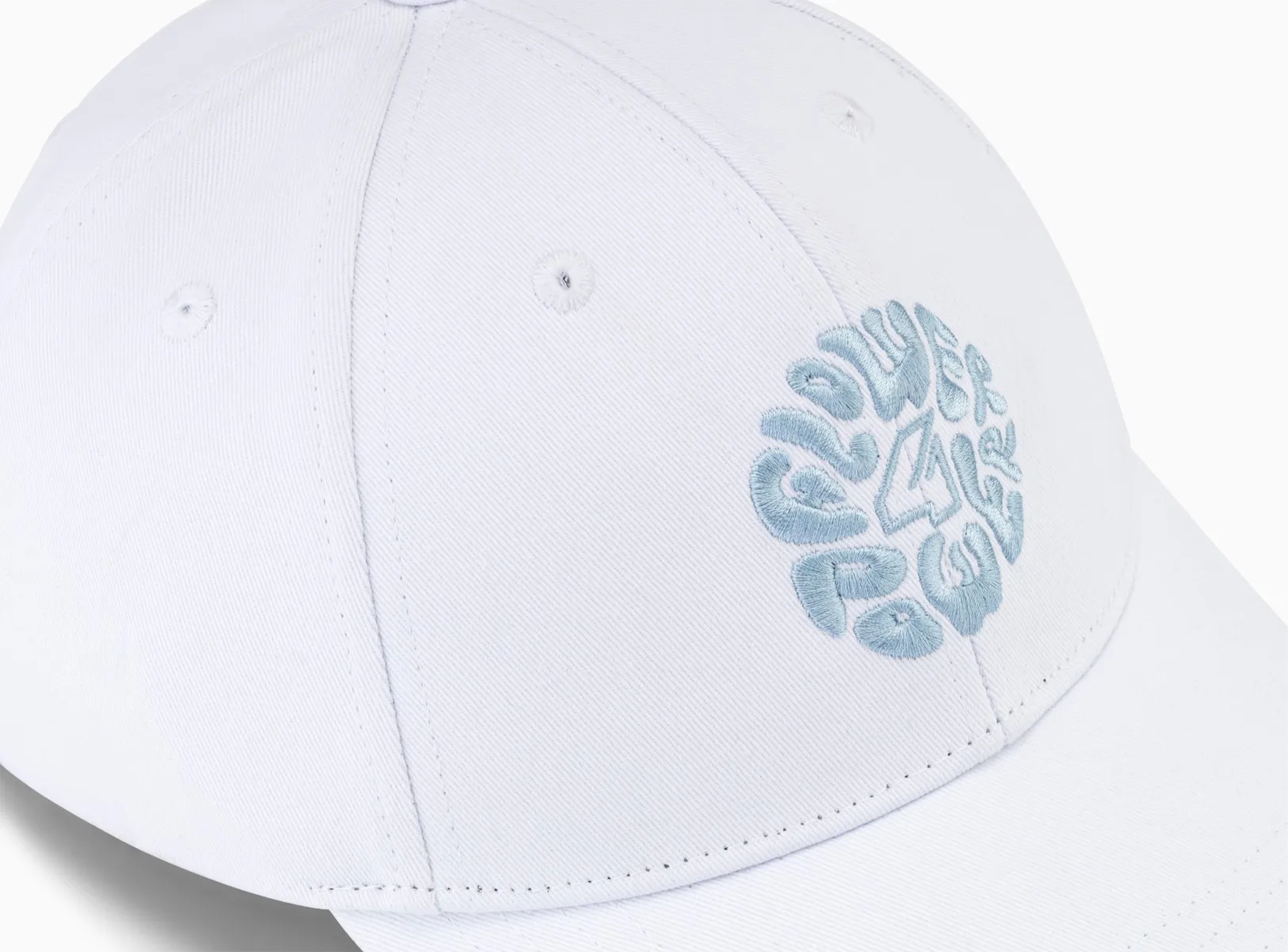 [R4] 플라워 파워 모자 (화이트)