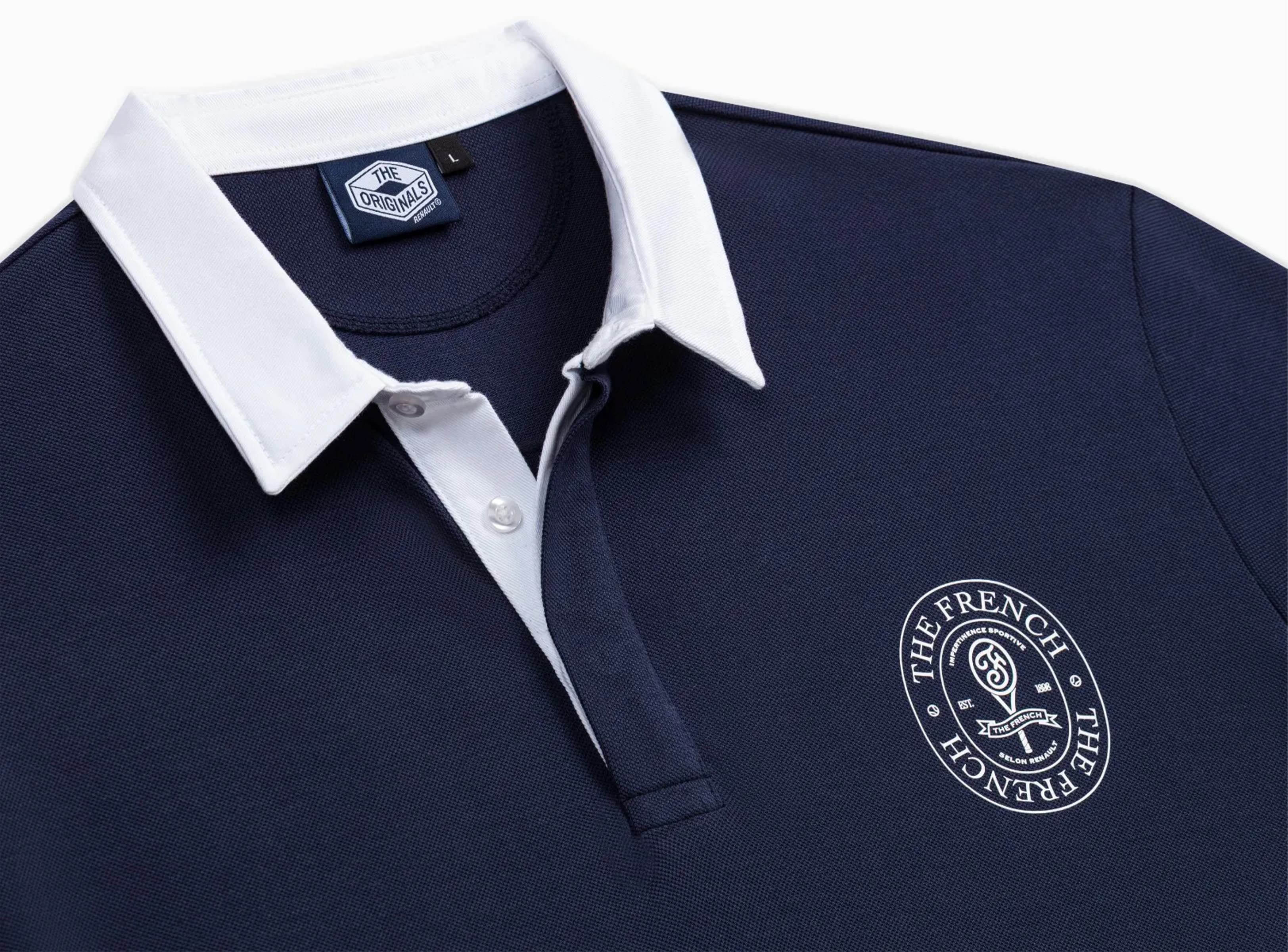 [RENAULT TENNIS] 2025 더 프렌치 폴로 셔츠 블루