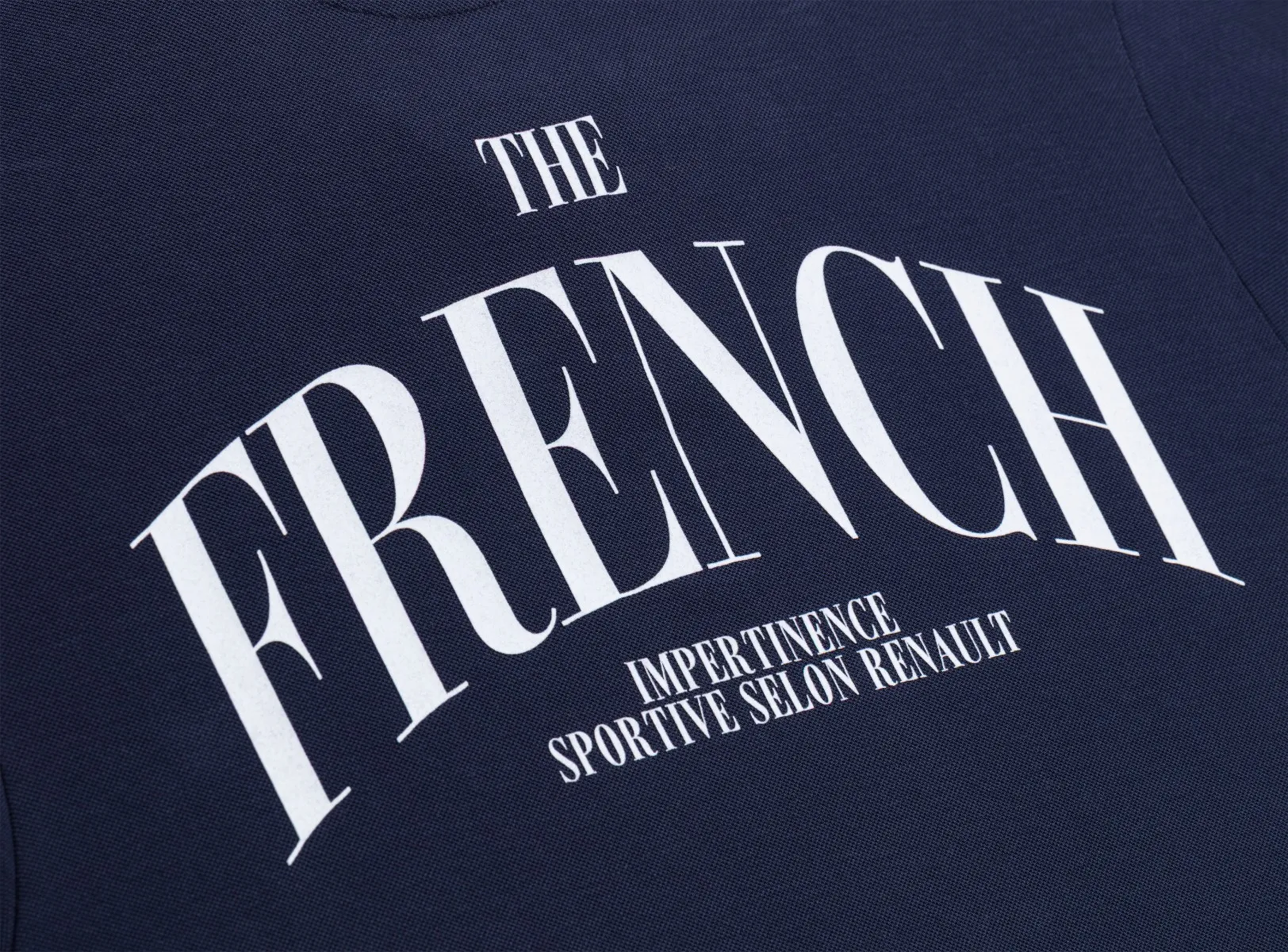 [RENAULT TENNIS] 2025 더 프렌치 폴로 셔츠 블루