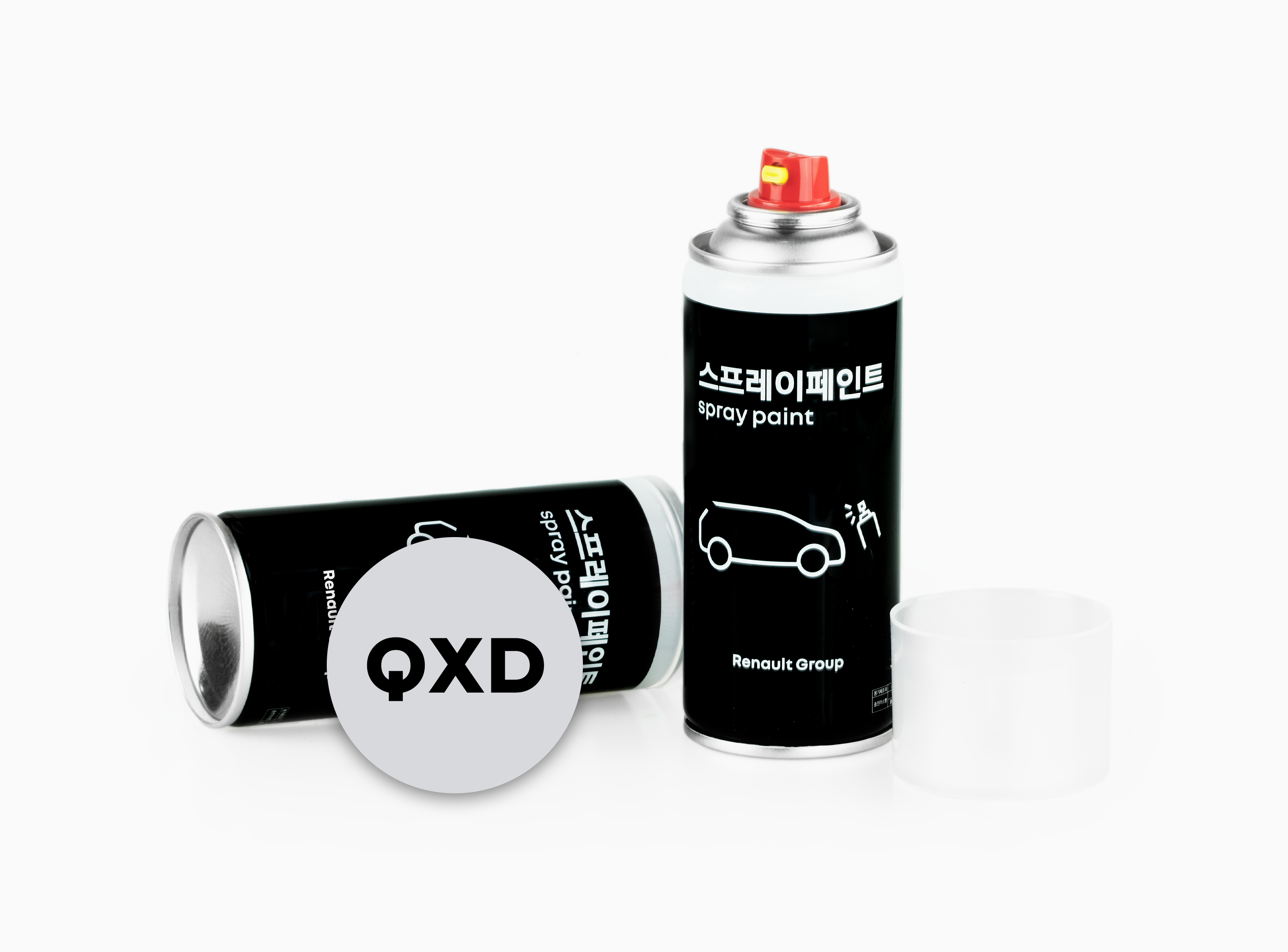 르노 스프레이 페인트 QXD (클라우드 펄)